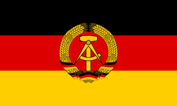 Flag of the GDR.