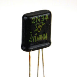 Sylvania 2N34 Transistor