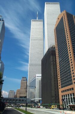 WTC-towers and hotel