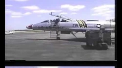 The_last_F100_Super_Sabre_flight_F-100