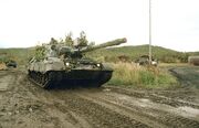 Norwegian leopard 1 front