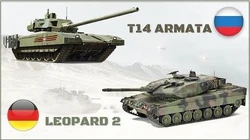 T-14_ARMATA_(Russia)_VS_LEOPARD_2_(German-Nato)_Tank_Compare