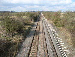 Dorton Halt Railway Station