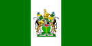 The flag of Rhodesia.