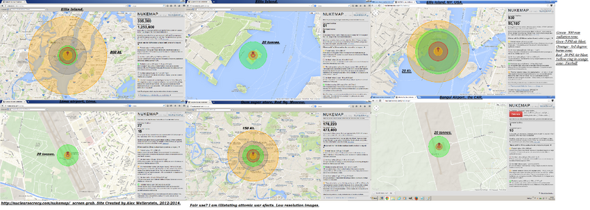 Nuclearsecrecy nukemap screen grab