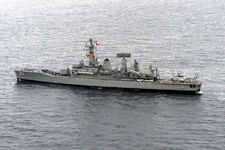 Chilean frigate Almirante Lynch