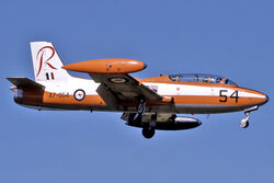 RAAF Commonwealth CA-30 (MB-326H) landing at RAAF Air Base Edinburgh