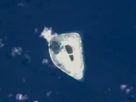 A NASA picture of Fayu Atoll.