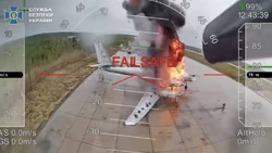 One of the 2025-06-01 drone attack SBU as part of Operation: Spider's Web. Attribution: Ssu.gov.ua.