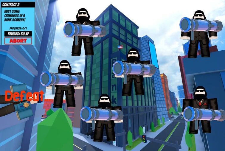 Jailbreak criminals whenever they get arrested, ever. : r/roblox