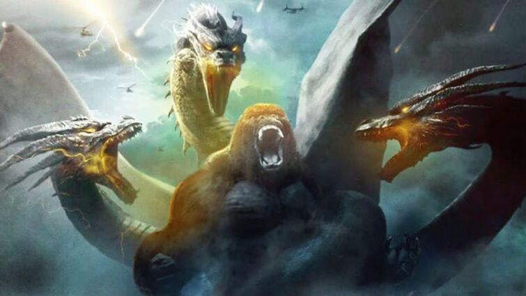 Kong vs King Ghidorah