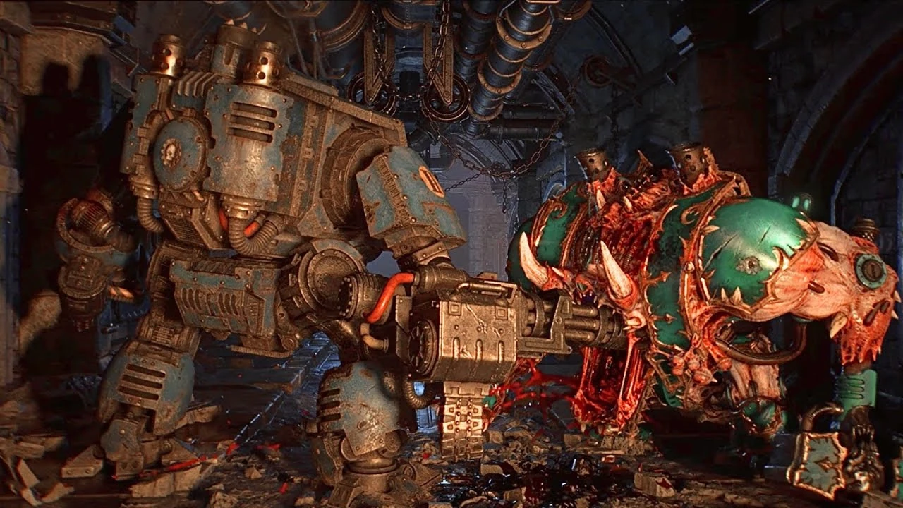 Warhammer 40k Space Marines Redemptor Dreadnought - New In Box - Lot I - Foto 7