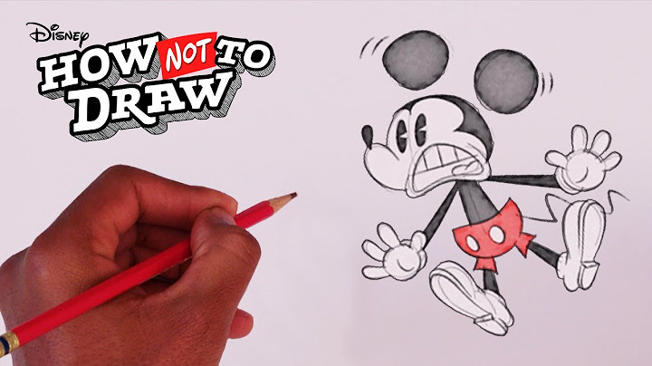 Learn How Not To Draw Mickey Mouse in This All-New Short - D23
