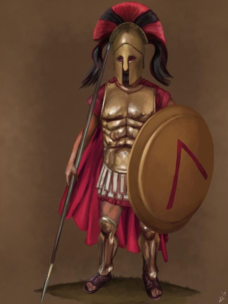 New Update to the Spartan Hoplite. | Fandom