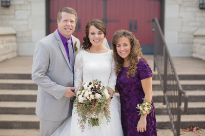 Jinger and her parents.