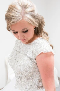 Kendra's hair and make-up.