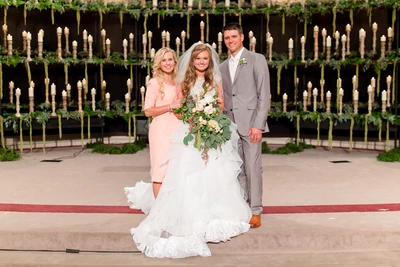 Kendra and her parents.