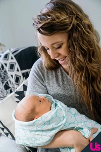 Jinger and baby Felicity.