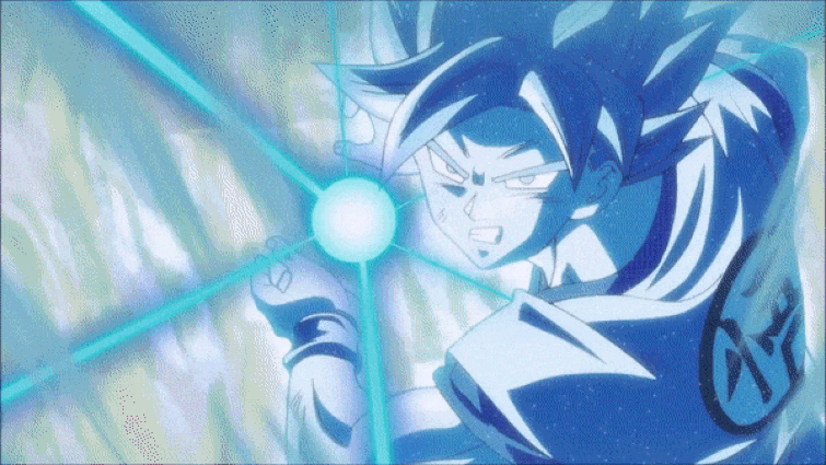 Wallpaper do Goku Limit breaker on Make a GIF