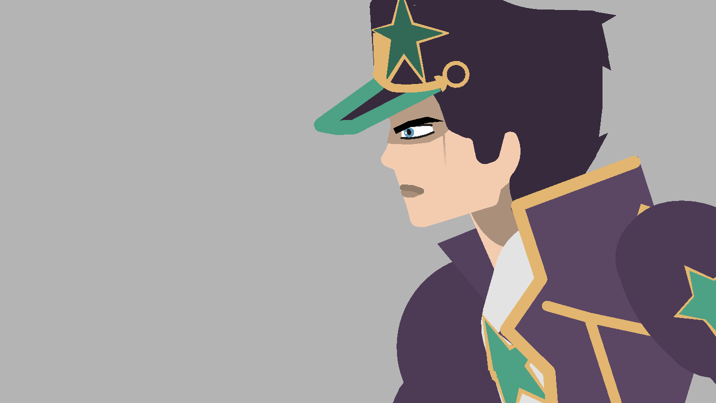 Fanart] Minimalistic art of Star Platinum Over Heaven : r