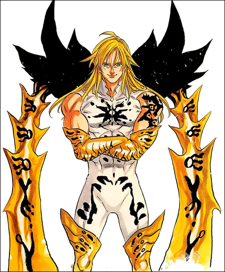 Demon King Meliodas Anime Vs Manga Comparison : r/NanatsunoTaizai