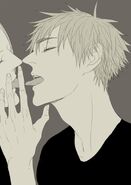 zhan zheng xi and jian yi french kissing