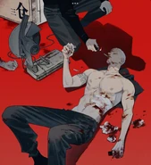 Qiu after a rough mission.