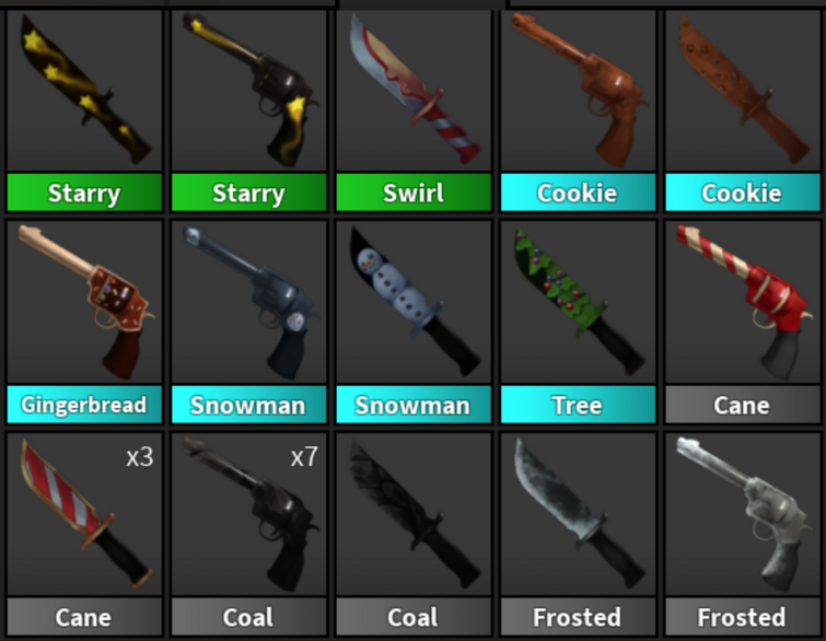 Ginger Set (godly)  Trade Roblox Murder Mystery 2 (MM2) Items