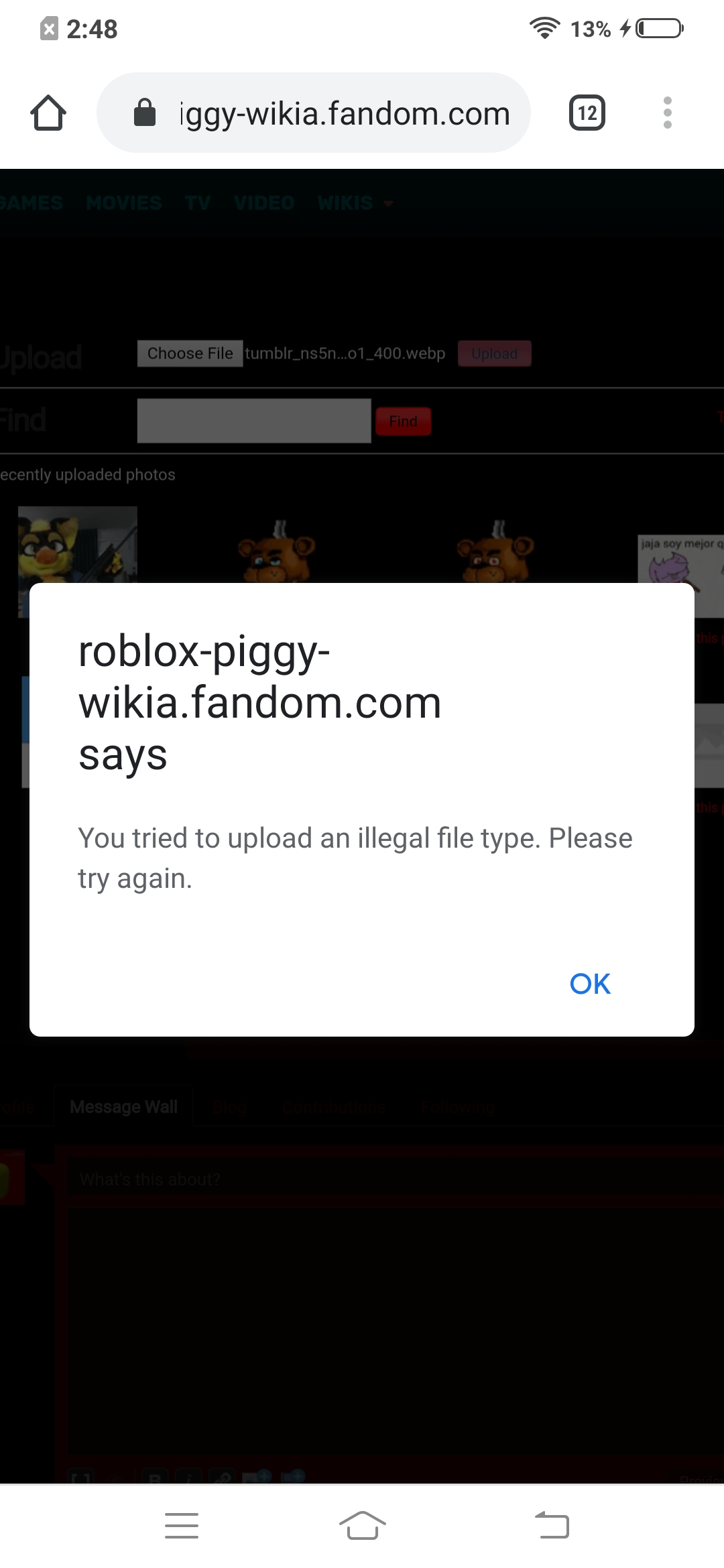 Does This Wiki Has Some Sort Of A Moderation Fandom - roblox piggy keycode