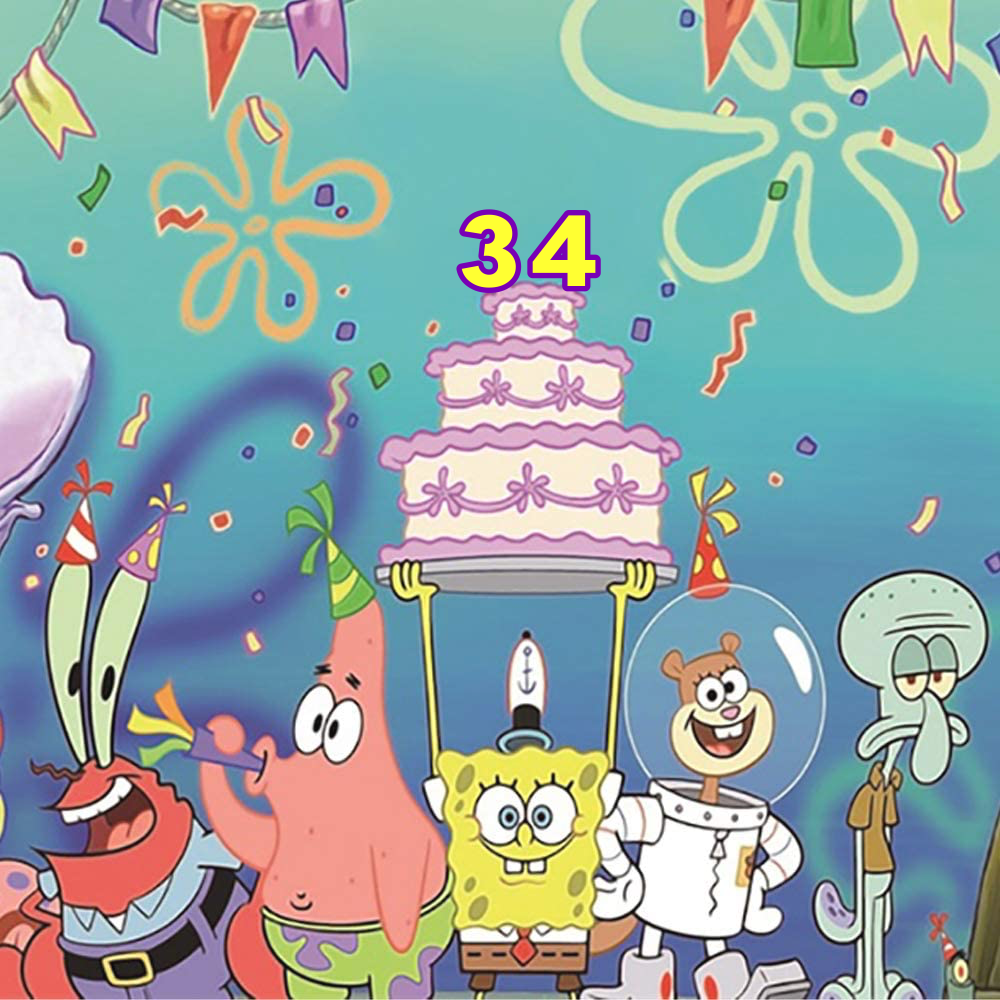 happy birthday spongebob pictures