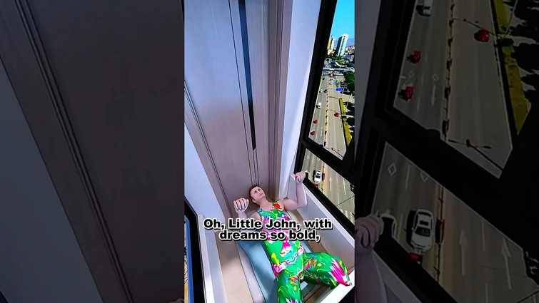 Little John's 0m2 House Renovated #shorts