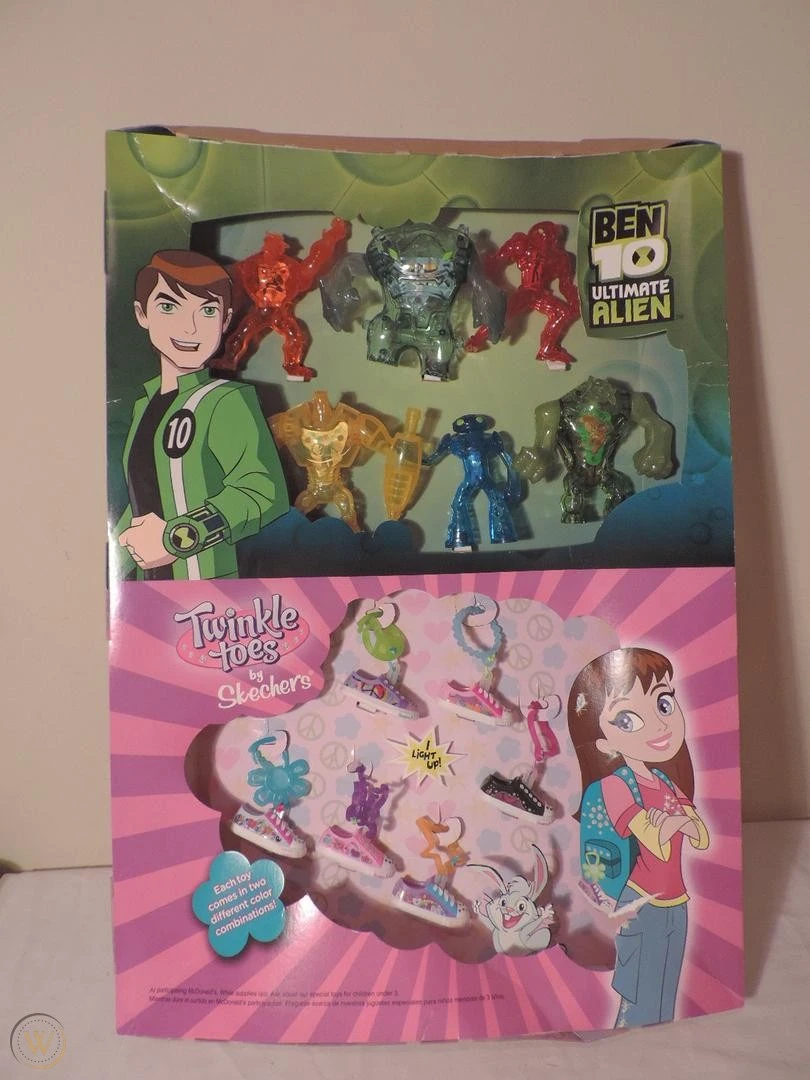 Ben 10 Toy Review Ultimate Alien McDonald's Toys Fandom