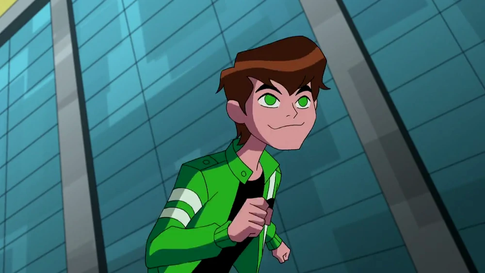 Ben from Ben 10: Omniverse in the artstyle of Ultimate Alien