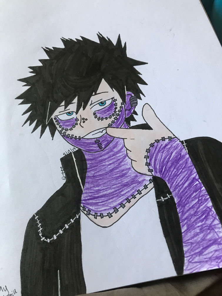 now i drew my favorite male villain! dabi ??. who should i draw next? look on my account for more!