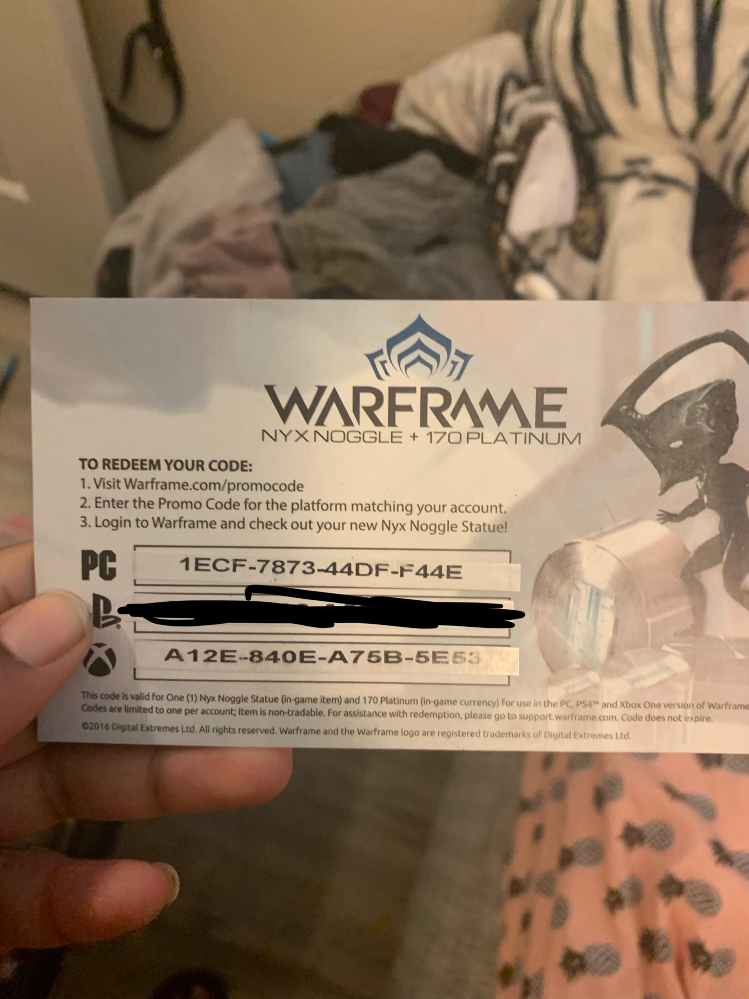 Warframe Codes