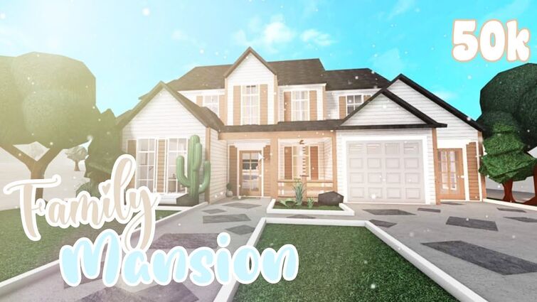 Roblox Bloxburg House Build! Very Big Mansion