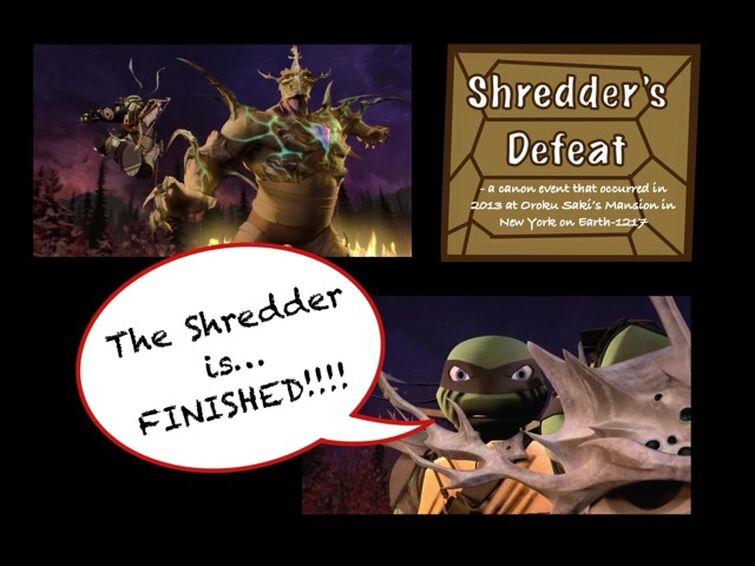 Super Shredder, TMNTPedia