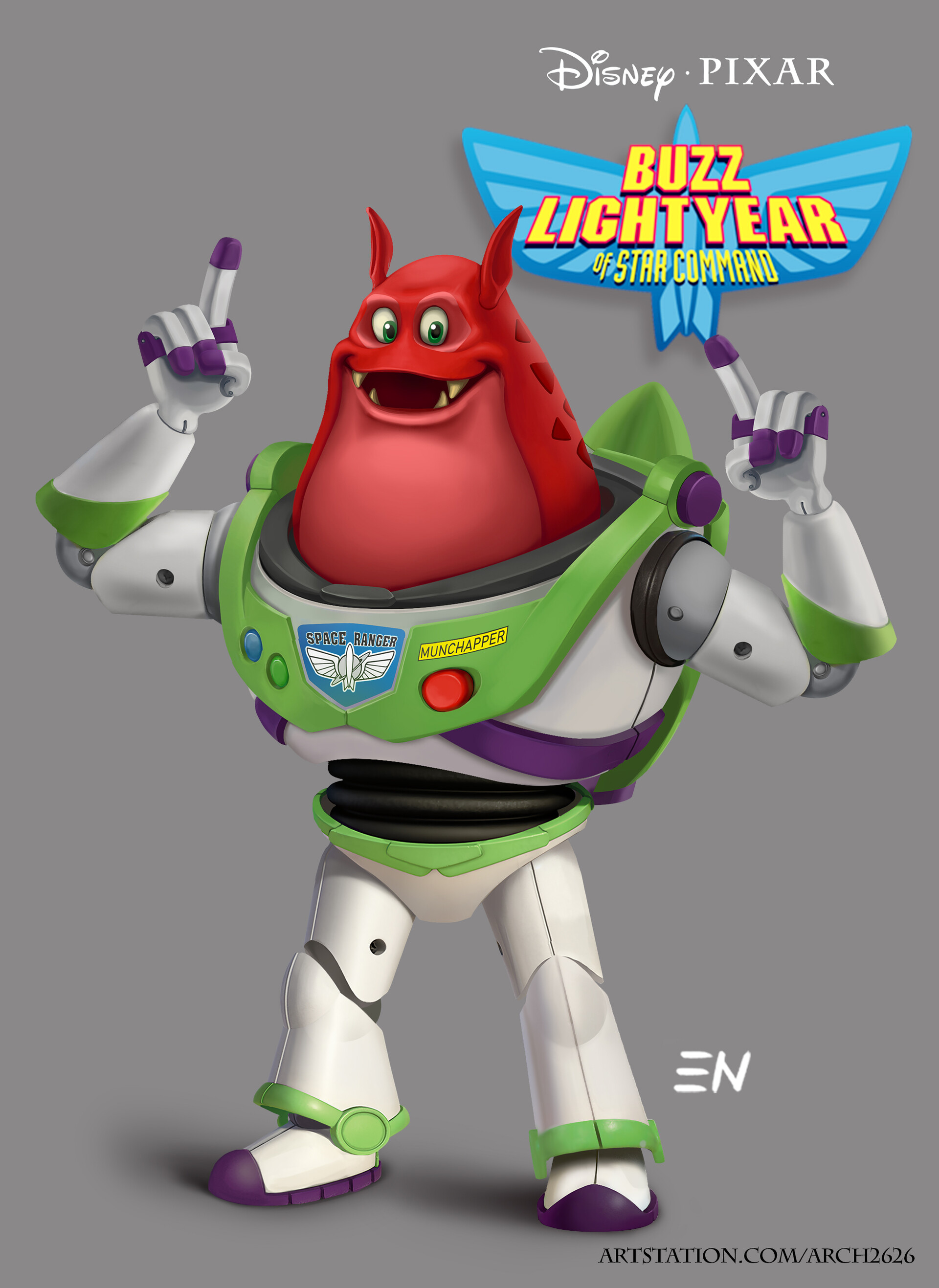 Buzz lightyear of star command booster