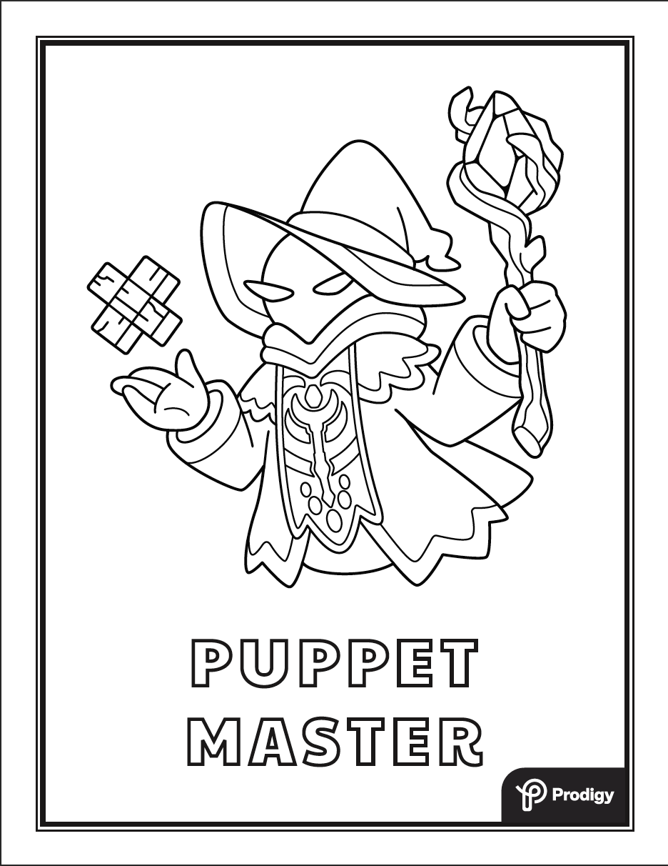 Three New Coloring Sheets - Including the Puppet Master! | Fandom