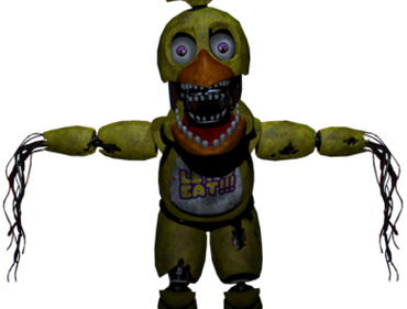 Am i the only one who thinks withered chicka is the creepiest animatronic?  : r/fivenightsatfreddys