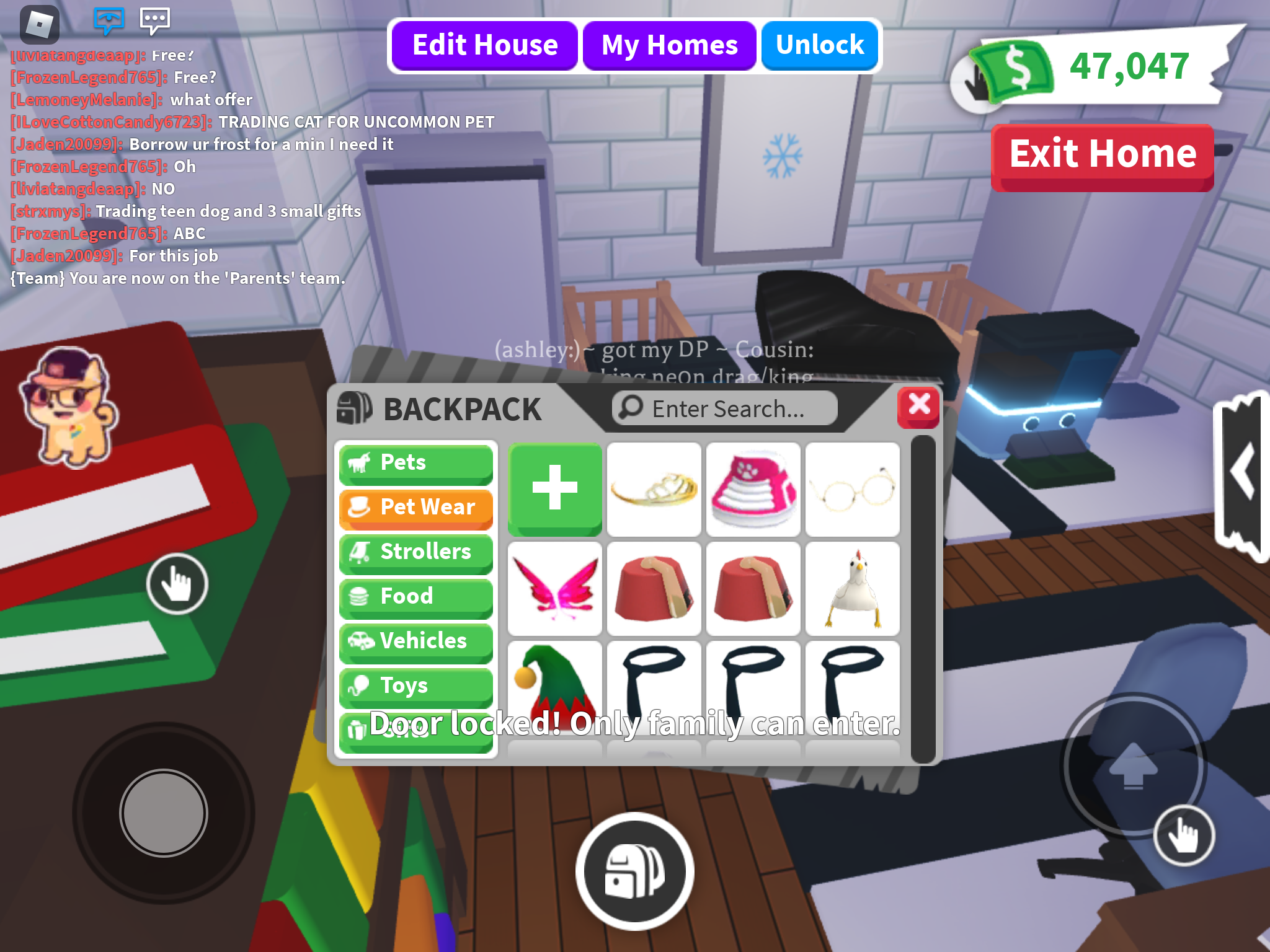 Nsndfkjrnfo I Accidentally Got The Pet Wear Set Thingy For Robux Fandom - how to not accidentally use robux
