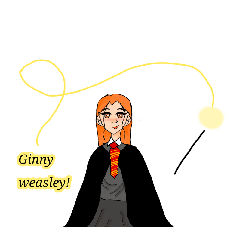 harry potter ginny weasley fan art