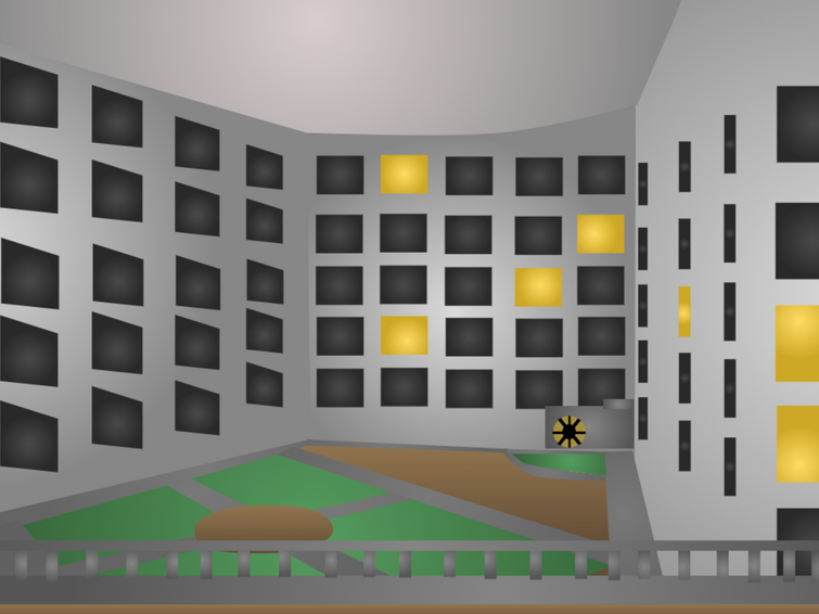 Level 188.1: The Roofless Courtyard, Backrooms Wiki