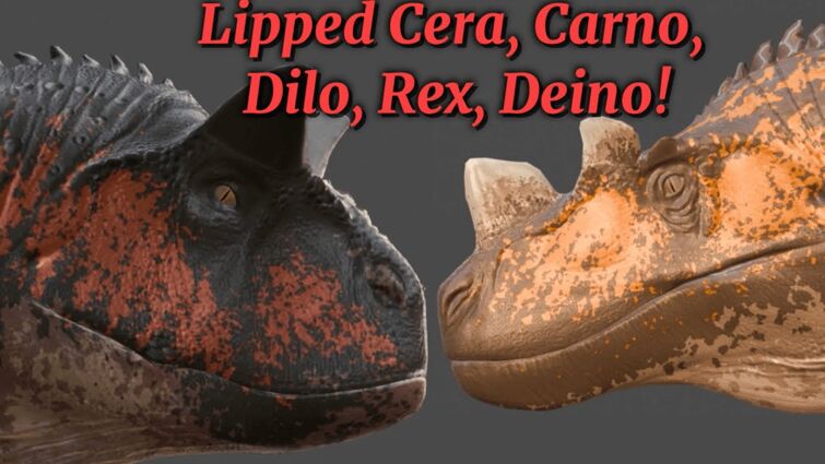 Lipped Cera Carno Dilo Rex Deino (Fan Made) | The Isle Evrıma