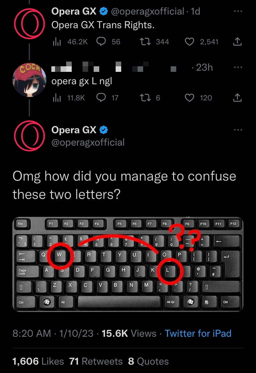 off topic but OPERA GX??? MY BROWSER??? WHAAA THEY TAKING W’S Fandom