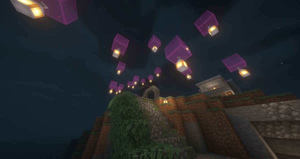 Sky lanterns Aidyn SMP Wiki Fandom