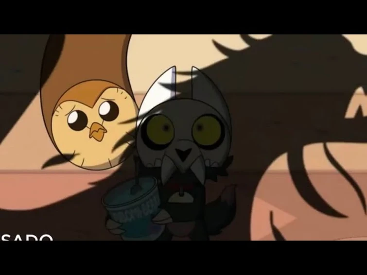 Eda and Lilith turn into the owl beast | The Owl House | season 2 episode 4