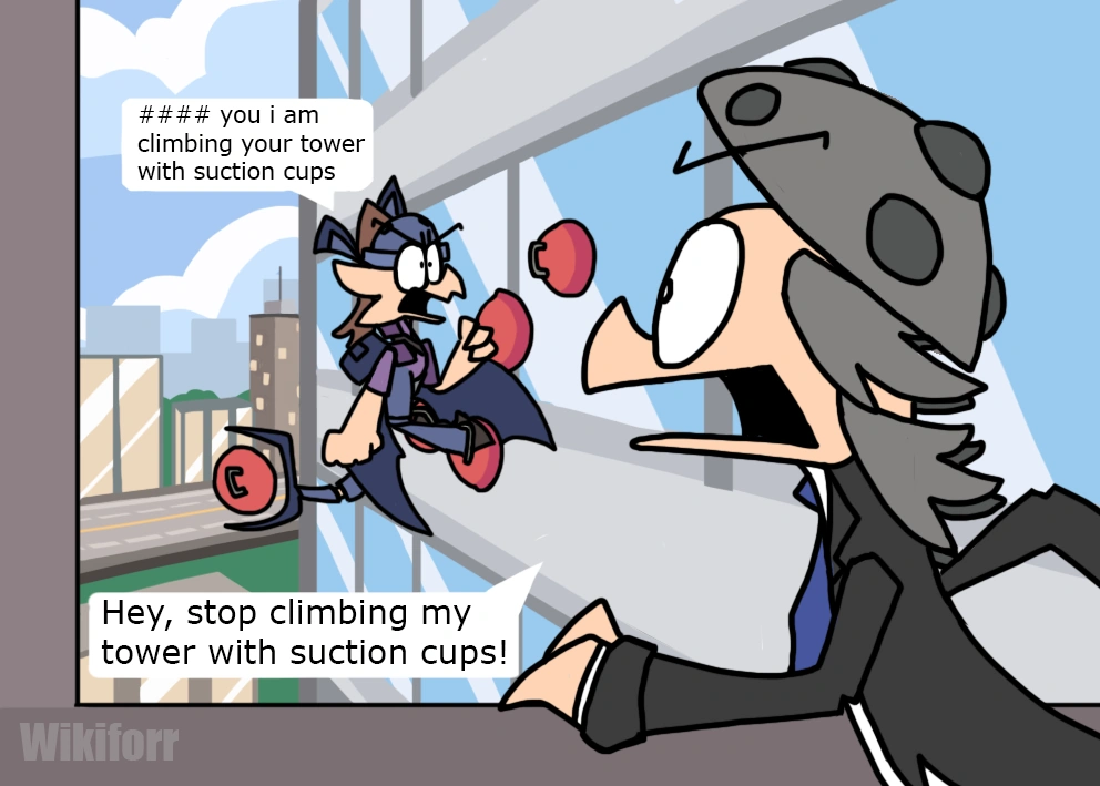 Suction Cup Man but Keruku Fandom