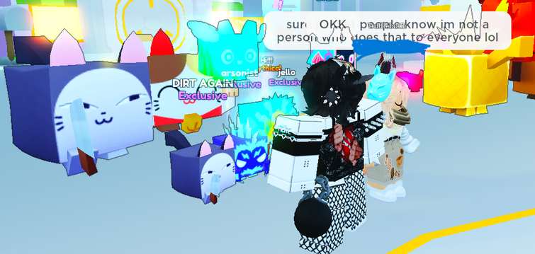 They Traded Me A FULL TEAM Of HUGE CAT PLUSHIE PETS In Pet Simulator X And  IT'S SO OP!! (Roblox) 