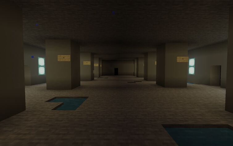 levels 0-2, recreated by our team for our backrooms minecraft